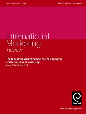 cover image of International Marketing Review, Volume 21, Issue 2